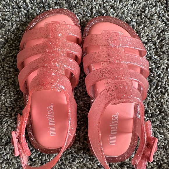 Mini Melissa Jelly Sandals Sz. 7 - Picture 4 of 6